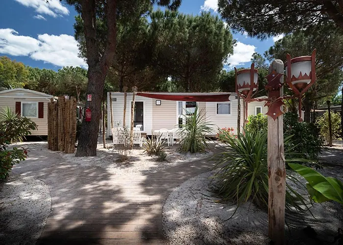 营地 Mobil Confortable Avec Terrasse A Pour 5 Personnes - Api-1-52-820 *