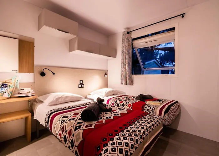 Mobil Confortable Avec Terrasse A Pour 5 Personnes - Api-1-52-820 营地 *